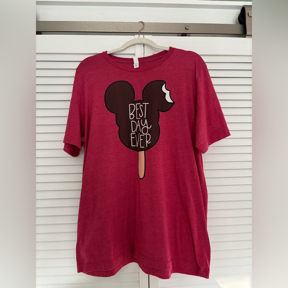 Bella Canvas Raspberry Graphic Tee